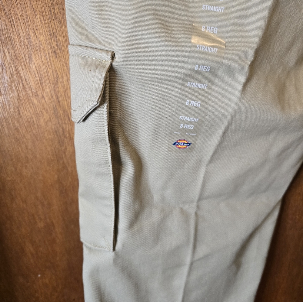 Dickies Womens Tan Cargo Pants Size 8 NWT - Picture 5 of 5